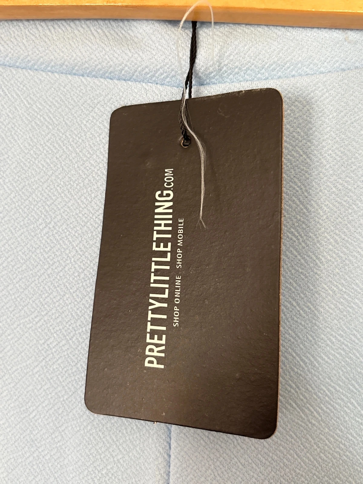 Luchtblauwe broek maat S – photo 4